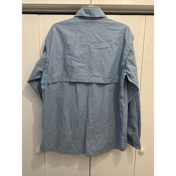 Patagonia SLICK CALM Vented Fishing Shirt, Quick Dry Blend Men's L, BLUE 52230 - Picture 8 of 13